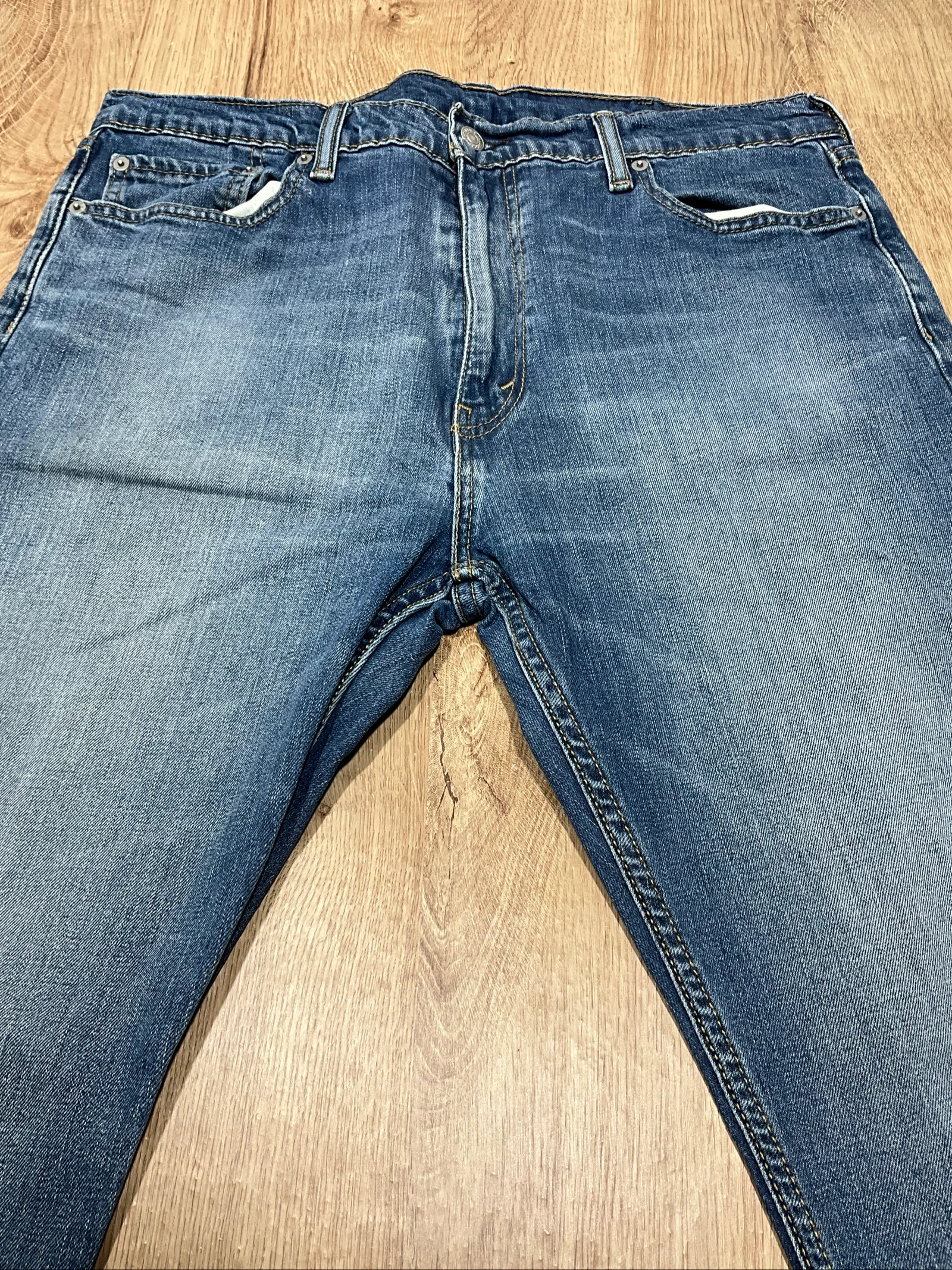 Jean Levi's Corte Recto W38 L32 Vintage 99% Algodón Azul lvh 256 – photo 4